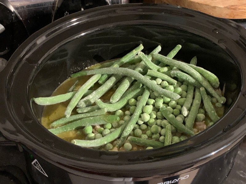 Slow Cooked Bacon and Green Bean Risotto with Pesto Pinkoddy's Blog