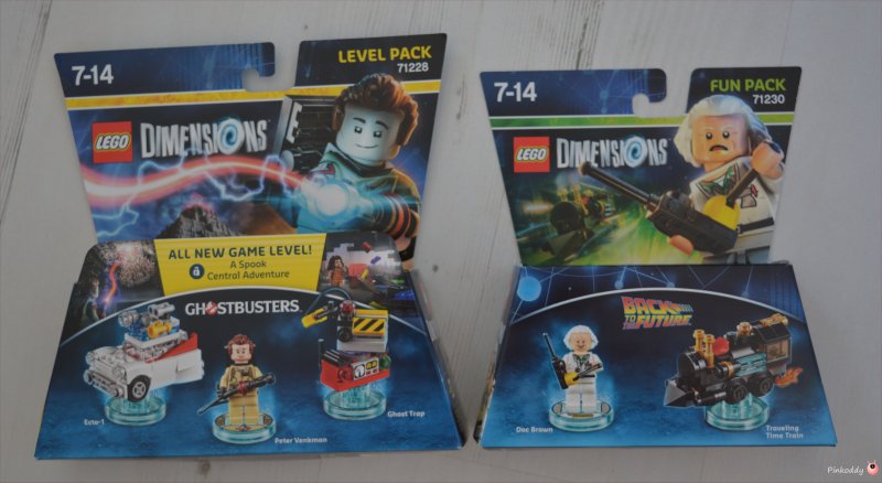 LEGO Dimensions Wave 3 Ghostbusters and Back to the Future | Pinkoddy's ...