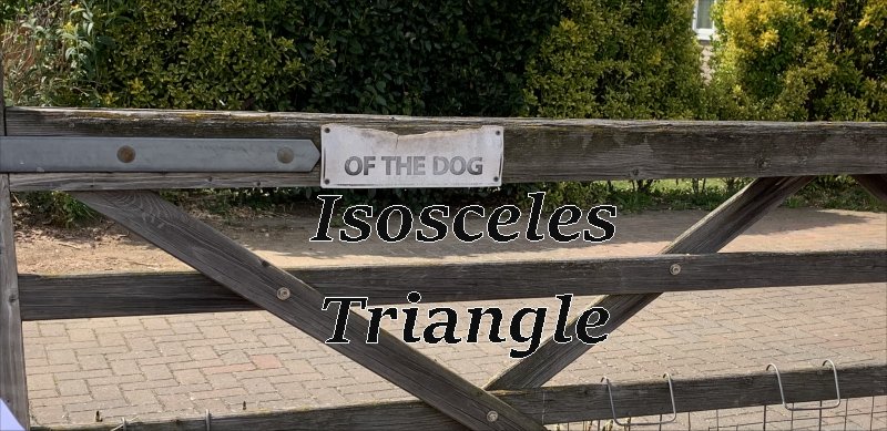isosceles-triangle-gate | Pinkoddy's Blog
