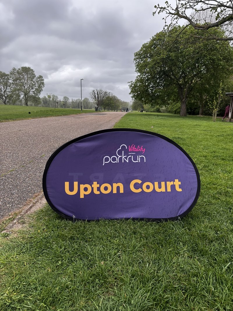 Upton Court parkrun – U For My Second Alphabet - Pinkoddy